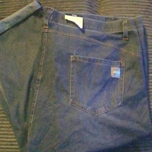 Terra and Sky plus size jean legging capris.